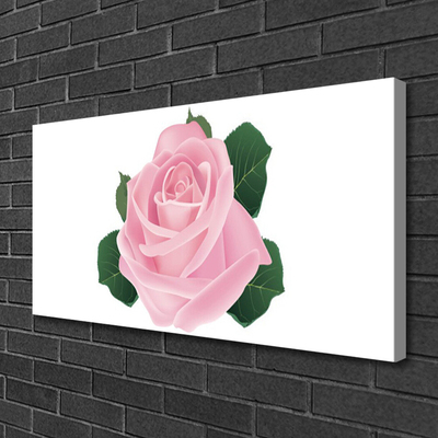Obraz na plátne Ruže kvet rastlina