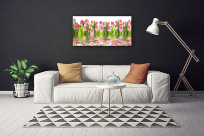 Obraz Canvas Tulipány rastlina príroda