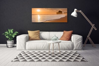 Obraz Canvas More pláž slnko krajina