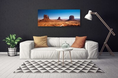 Obraz Canvas Púšť hory príroda