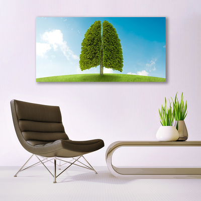 Obraz Canvas Tráva strom pľúca príroda