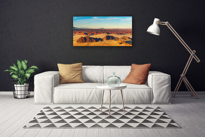 Obraz Canvas Púšť nebo krajina