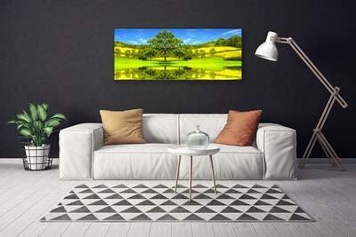 Obraz Canvas Lúka strom príroda