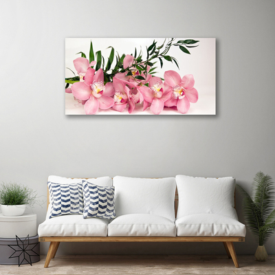 Obraz Canvas Orchidea kvety kúpele