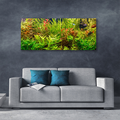 Obraz Canvas Akvárium rybičky rastliny