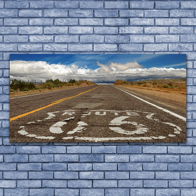 Obraz Canvas Cesta na púšti diaľnica