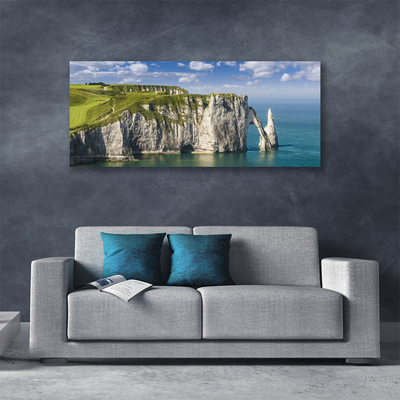 Obraz Canvas Útes pobrežie more skaly