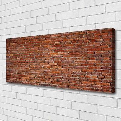 Obraz Canvas Tehlová múr tehly