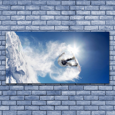 Obraz Canvas Snowboard šport sneh zima