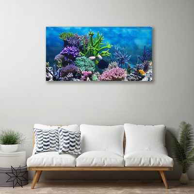 Obraz Canvas Akvárium rybičky pod vodou