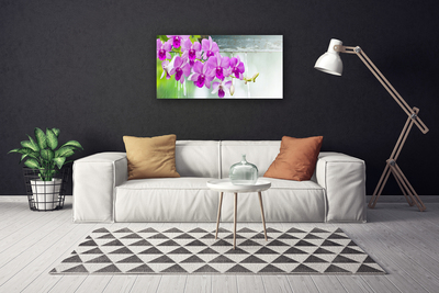 Obraz Canvas Orchidey kvapky príroda