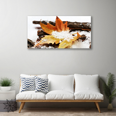 Obraz Canvas List les jeseň príroda