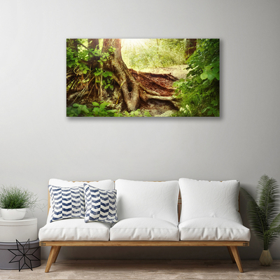Obraz Canvas Strom kmeň príroda les