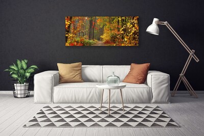 Obraz Canvas Les príroda jeseň