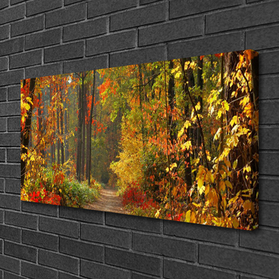 Obraz Canvas Les príroda jeseň