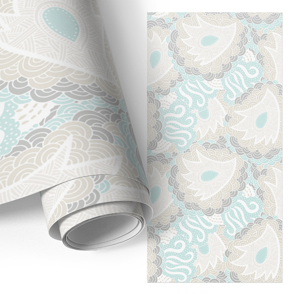 Fólia na nábytok s motívom organických vzorov