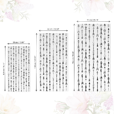 Samolepiaca fólia na nábytok s motívom tvarov šípok