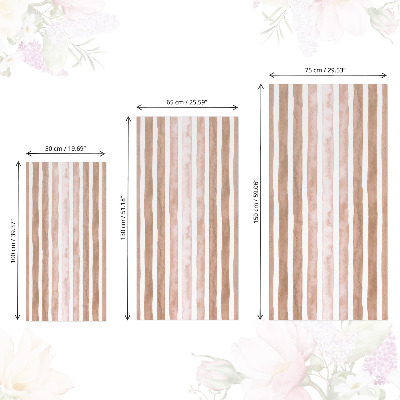 Tapeta na nábytok v béžovej farbe s pruhovaným vzorom