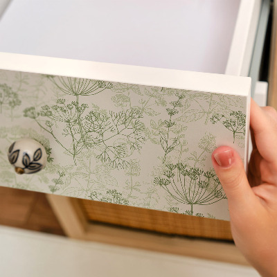 Tapeta na nábytok Botanická práca