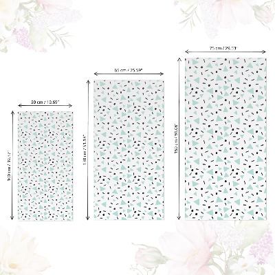 Samolepiaca tapeta na nábytok s geometrickým vzorom