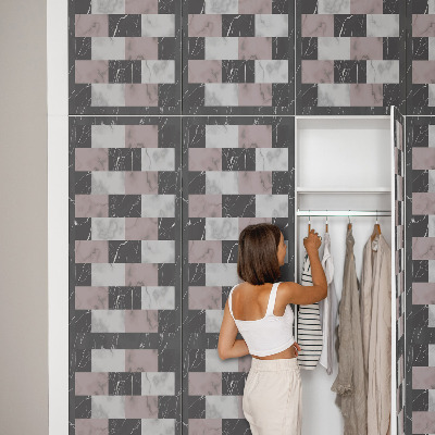 Nalepovacia fólia na nábytok v mramorovom štýle