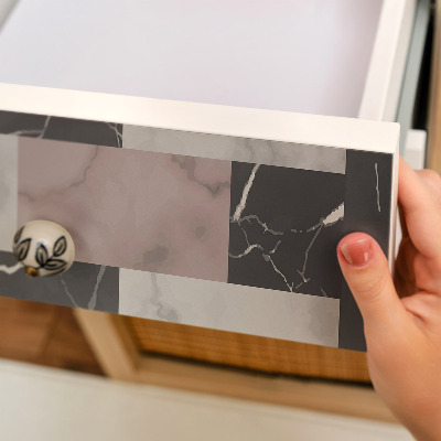 Nalepovacia fólia na nábytok v mramorovom štýle