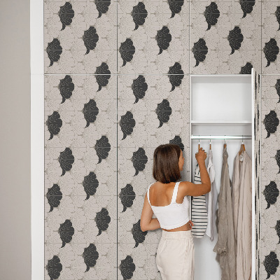 Fólia na nábytok s kvetinovým vzorom