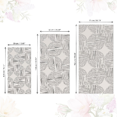 Nábytková fólia s moderným geometrickým vzorom