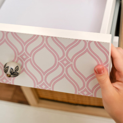 Fólia na nábytok v ružovom prevedení