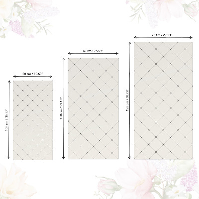 Samolepiaca fólia na nábytok s motívom geometrických kosoštvorcov