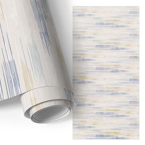 Fólia na nábytok s motívom pokojných línií