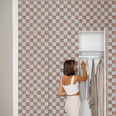 Samolepiaca fólia na nábytok s mramorovým mriežkovým vzorom