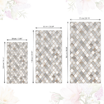 Lepiaca tapeta na nábytok s mozaikovým vzorom