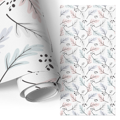 Nalepovacia fólia na nábytok s motívom bohatého rastlinného vzoru