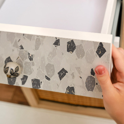 Nábytková fólia s motívom mozaiky abstrakcie