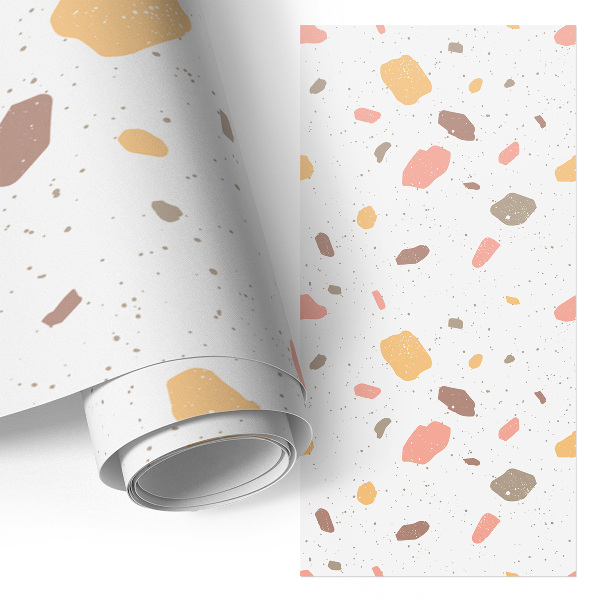 Samolepiaca tapeta na nábytok s kameninovým vzorom