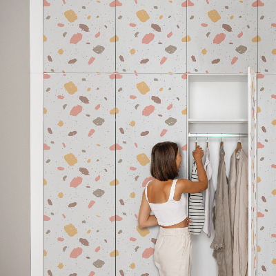 Samolepiaca tapeta na nábytok s kameninovým vzorom