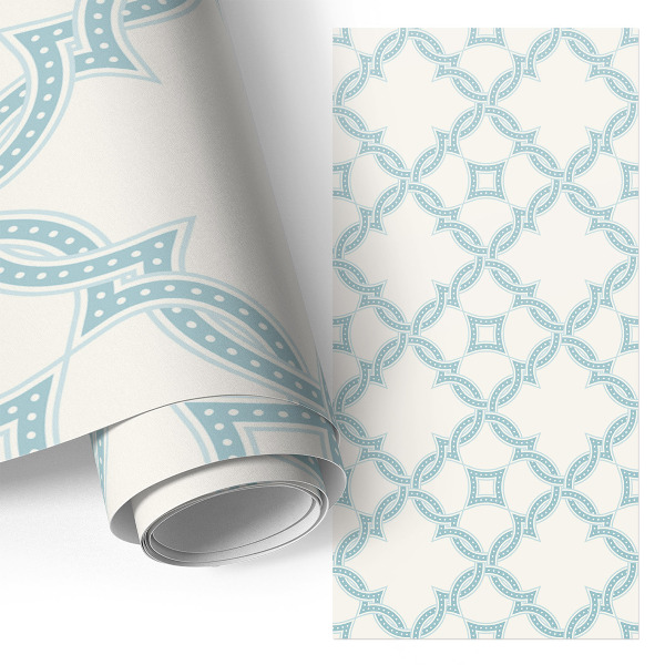 Nalepovacia fólia na nábytok s geometrickými ornamentmi