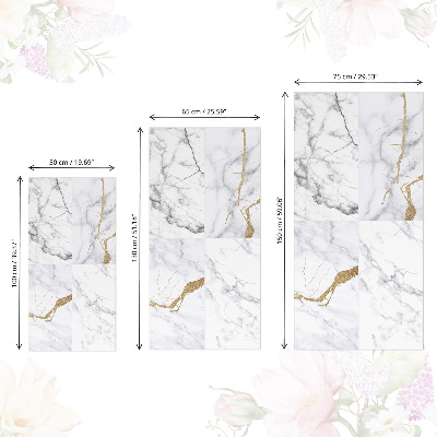 Nalepovacia fólia na nábytok v dizajne čierneho mramoru