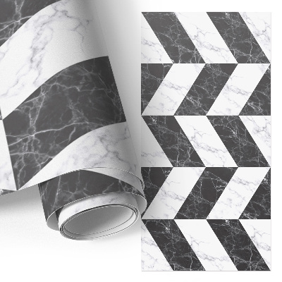 Samolepiaca tapeta na nábytok Kontrastná elegancia