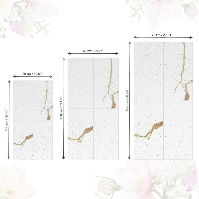Fólia na nábytok s motívom bielych tanierov