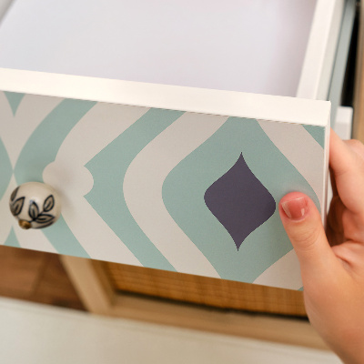 Nalepovacia fólia na nábytok s optimistickým vzorom