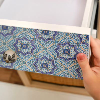 Nalepovacia fólia na nábytok s geometrickým vzorom