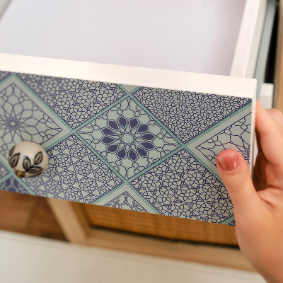 Tapeta na nábytok s vzorovanou mozaikou