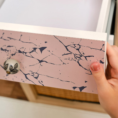 Samolepiaca fólia na nábytok s abstraktnou štruktúrou