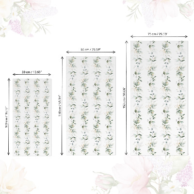 Nalepovacia fólia na nábytok s rastlinným motívom