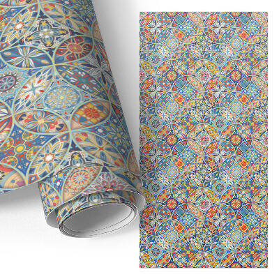 Samolepiaca fólia na nábytok s motívom farebnej mozaiky