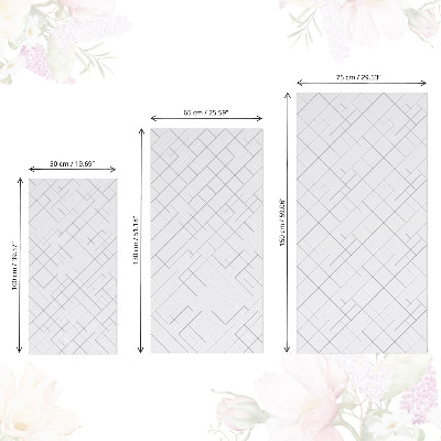 Samolepiaca tapeta na nábytok s geometrickým vzorom