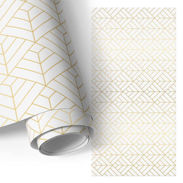 Nalepovacia fólia na nábytok s minimalistickým geometrickým vzorom