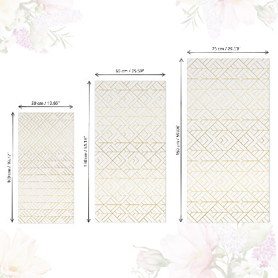 Nalepovacia fólia na nábytok s minimalistickým geometrickým vzorom